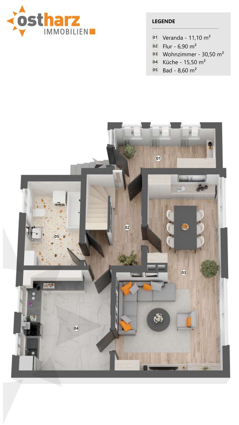 Grundriss Erdgeschoss