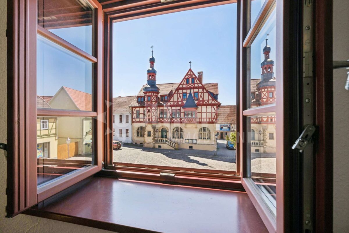 Ausblick vom Wohnzimmer