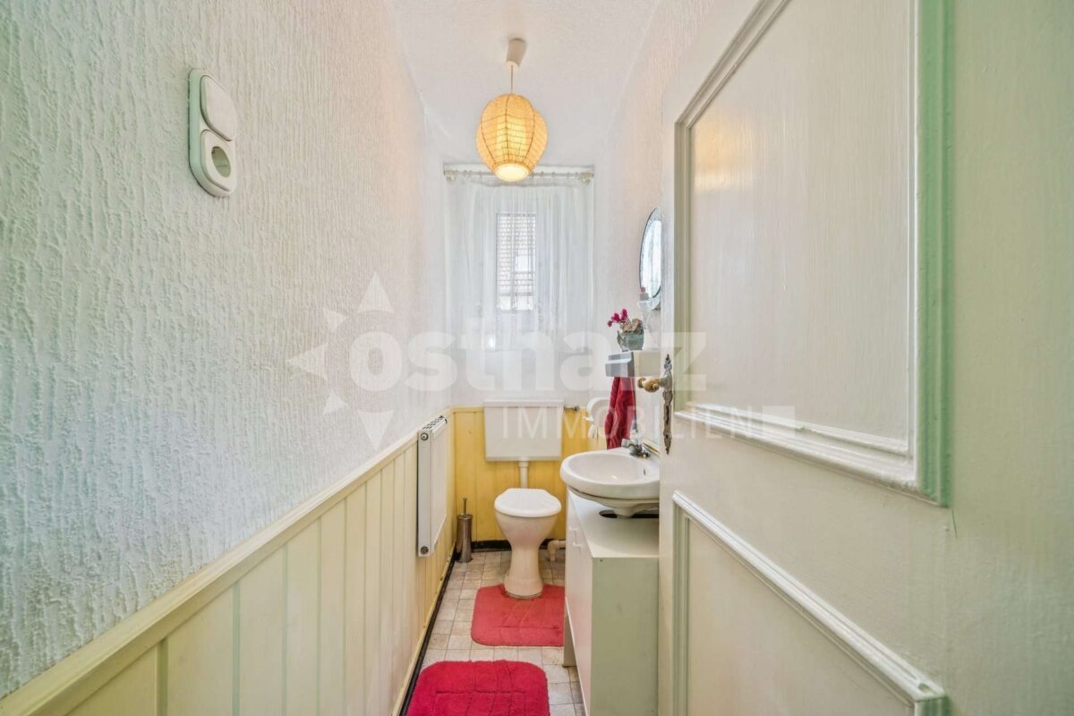 Gäste-WC im Erdgeschoss